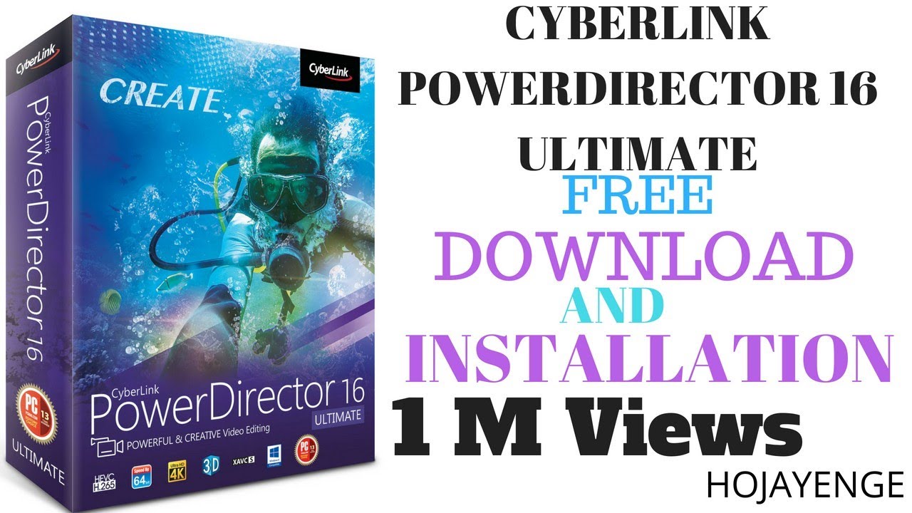 Cyberlink powerdirector 16 ultimate download